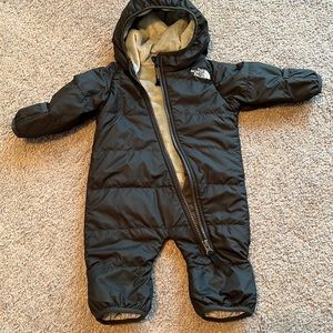 North Face One Piece Snowsuit